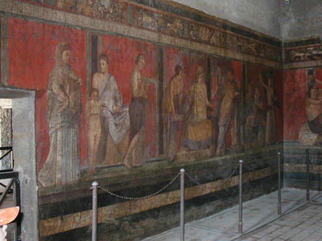 Frescoes in the Villa of Mysteries, Pompeii
