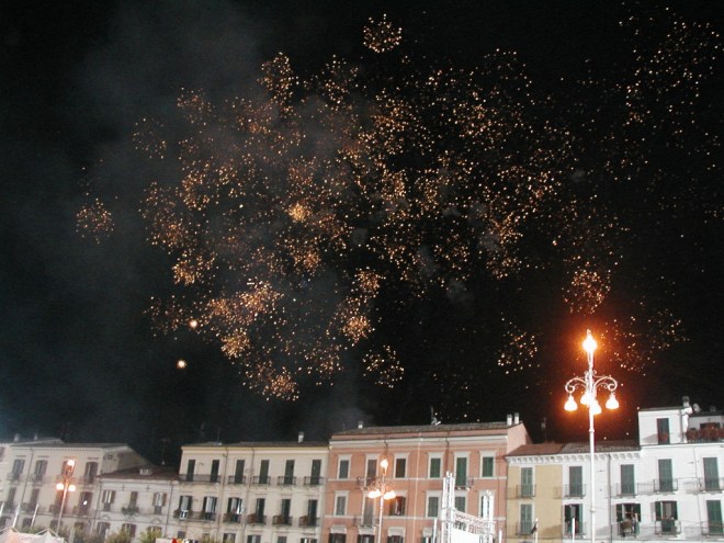 It wouldn't be Italy without fireworks!
