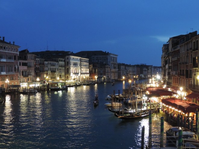 Evening on the Grand Canal, photo by Sandy Frykholm