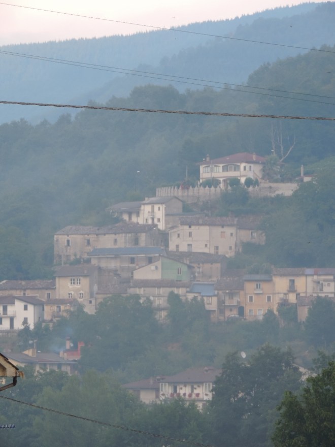 The Serra di Piro district near Bianchi.